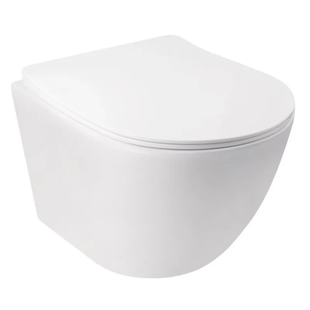 Унітаз підвісний Mixxus ELLIPSE-0306-R 520x360x365mm, система змиву RIMLESS (MI6708) MI6708 фото