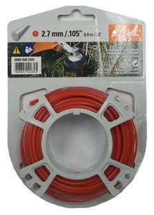 Косильна струна STIHL 2,7 мм х 9 м кругла (00009302341) 0000-930-2341 фото