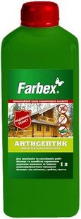 Антисептик FARBEX 1 л для деревяних поверхонь 00965 фото