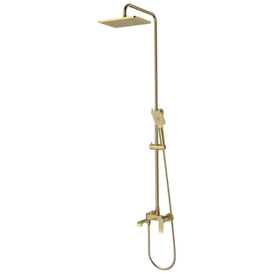 Душова колона із змішувачем Mixxus Premium DALI 009-J Brushed Gold (MI6766) MI6766 фото