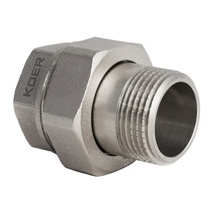 Зганяння американка 1 1/2" прямий Koer KR.341 (KR0135) KR0135 фото