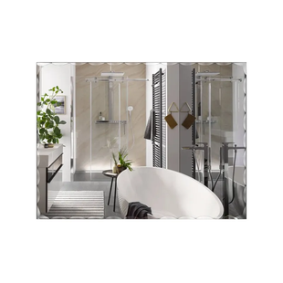 Дзеркало настінне Zerix KUBIX MRZ06-700x900-REVERSE прямокутне з декором (ZX5635) ZX5635 фото