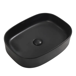 Раковина накладна Mixxus Premium BEVEL-0103 BLACK 510х370х120mm (MP6520) MP6520 фото