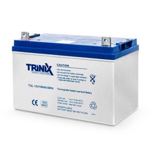 Акумулятор гелевий 12В 100Ач Trinix TGL12V100Ah/20Hr GEL 99-00008386 фото