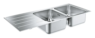 Мийка для кухні з нержавіючої сталі Grohe K500 (31588SD1) 31588SD1 фото
