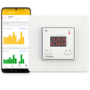 Терморегулятор Terneo AX Smart Thermostat Wi-Fi 00100 фото