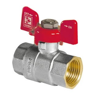 Кран кульовий Koer 3/4" ГГБ (KR.217) (KR0040) KR0040 фото