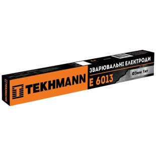 Електроди зварювальні Tekhmann Е 6013 d 3 мм 1 кг 76013310 фото