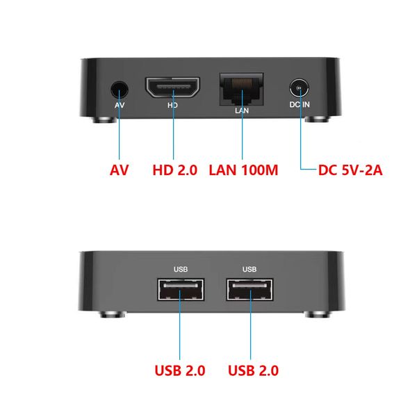 Смарт ТВ приставка Android TV Q5 2/8 GB (ARM Cortex Quad-Core)) 40481 фото