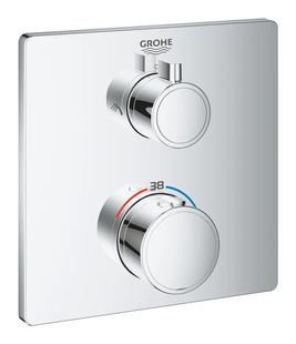 Термостат прихованого монтажу на 2 споживачі Grohe Grohtherm Convent. Concealed (24079000) 24079000 фото