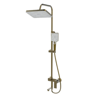 Душова колона із змішувачем Haiba KUBUS 009-J BRUSHED GOLD (HB9627) HB9627 фото