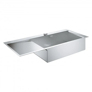 Мийка кухонна Grohe EX Sink K1000 (Подвійна крило зліва) (31582SD0) 31582SD0 фото
