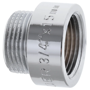 Подовжувач 3/4"-15мм (хром) Koer KF.E08-15.CHR (KF0105) KF0105 фото