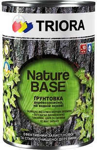 Грунтовка деревозахисна TRIORA 0,75л на водній основі прозора 00000001970 фото