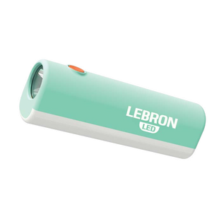 Ліхтар ручний LEBRON L-HL-15, ABS, зелений, 5W/1W, USB, 1200mAh*2 Li-Ion, USB 15-15-15 фото