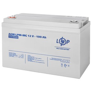 Акумулятор мультигелевий LogicPower LPM-MG 12V - 100 Ah 3877 фото