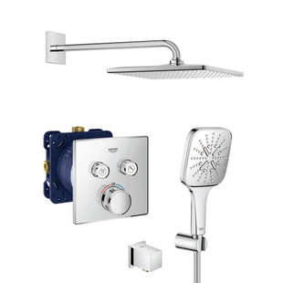 Душова система прихованого монтажу з термостатом Grohe Grohtherm SmartControl (UA26405SC1) UA26405SC1 фото