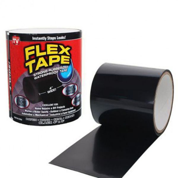 Клейка стрічка Flex Tape 4" 10см х 1.5м 36228 фото