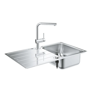Комплект кухонного мийка та змішувача Grohe K500 (31573SD1) 31573SD1 фото