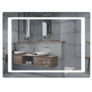 Дзеркало Mixxus STYLE MR13-70x50-REVERSE із LED Touch, Anti-fog, димером, регулюванням яскравості (MI666 MI6665 фото