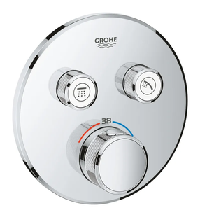 Термостат прихованого монтажу на 2 споживача Grohe Grohtherm SmartControl (29119000) 29119000 фото