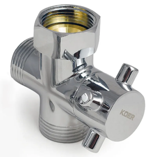 Кран триходовий 3/4x3/4x3/4 Koer KR.520 (KR0110) KR0110 фото
