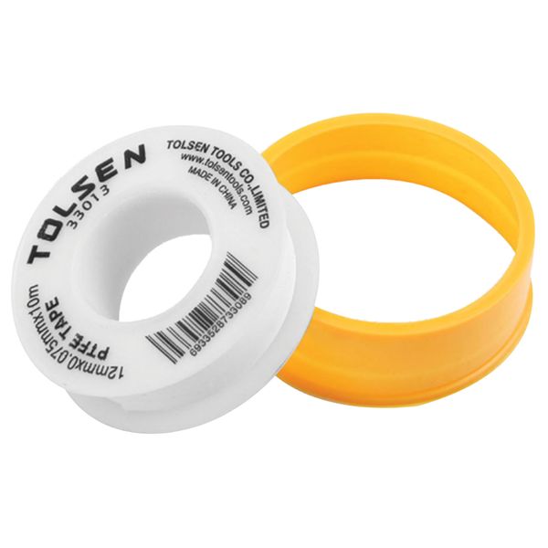 Фум-стрічка Tolsen PTFE 12х0.075мм 10 м 33013 фото