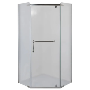 Душова кабіна з низьким піддоном Mixxus LINES SCT01-90x90x198-TR CHROME прозоре скло 6мм (MI69 MI6913 фото