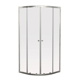 Душова кабіна без піддону Mixxus Premium DIVERSE SC01-90x90x195-TR Chrome прозоре скло 5мм (M MI6859 фото