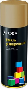 Емаль аерозольна Slider 400мл універсальна 1036 темне-золото 1036 фото