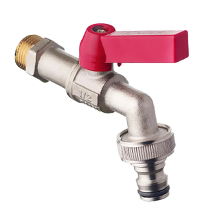 Кран поливу з конектором для швидкого підключення Koer KR.259 - 1/2" (KR3128) KR3128 фото