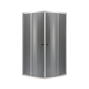Душова кабіна без піддону Mixxus PLAIN SC01-90x90x185-GR CHROME сіре тоноване скло 4мм (MI6 MI6900 фото