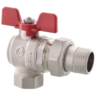 Кран з американкою Roho R106-050 - 1/2" кутовий (RO0089) RO0089 фото