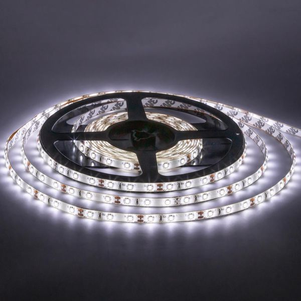 Світлодіодна стрічка smd3528 120Led/m DC12V 9,6w/m IP20 (нейтральна) 1012087 фото