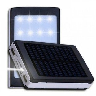 Повербанк Power bank SOLAR + LED 20000mAh 99263 фото