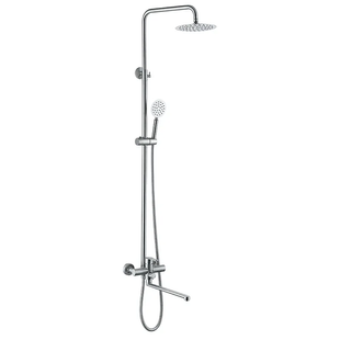 Душова колона із змішувачем Zerix DAX-006-J-35cm із нерж. сталі SUS304 (ZX4828) ZX4828 фото